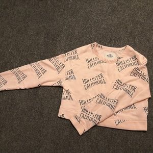 Hollister crop sweatshirt